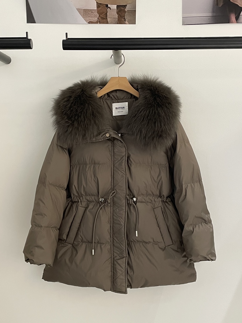 BUTTER-P東大門㊣實拍女裝新品熱賣人氣短款羽絨服填充鵝絨BUTTER-P短款羽絨服圖色2