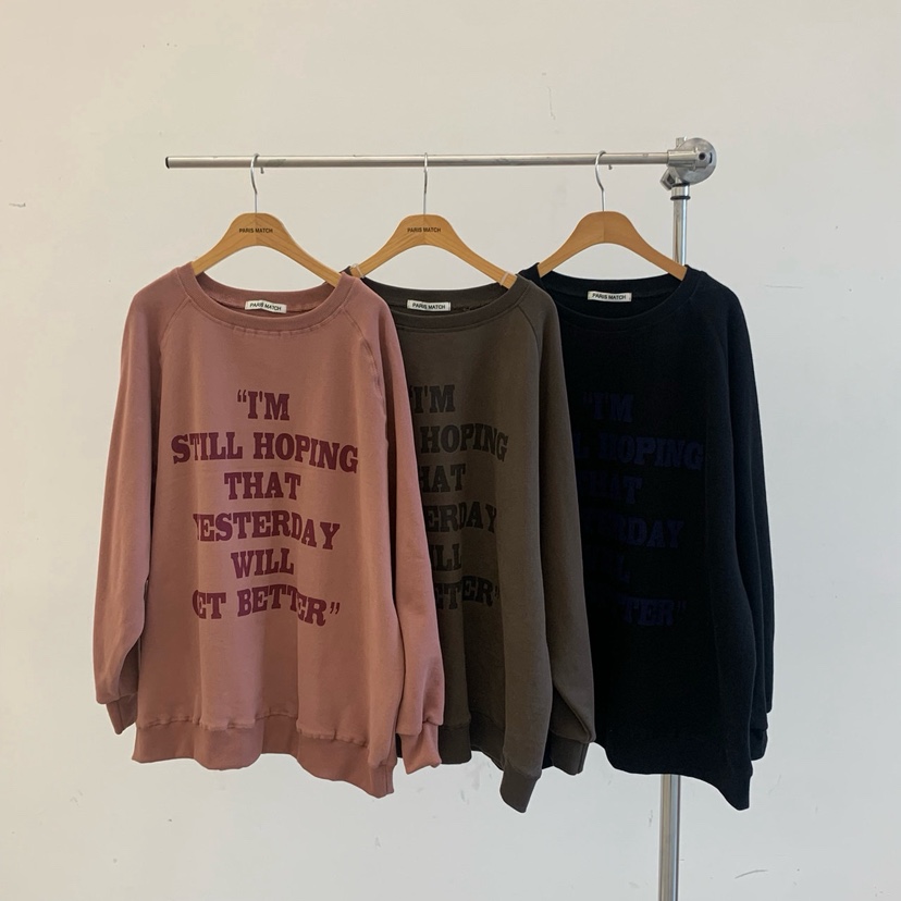 PARIS MATCH東大門㊣直郵女裝新款休閑時尚職業推薦熱賣衛衣PARIS MATCH衛衣