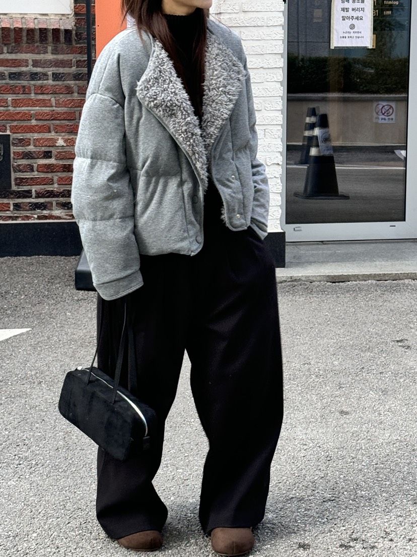 BUTTER-P韓國直郵㊣女裝新品時尚25秋冬職業推薦真品夾克絨BUTTER-P夾克