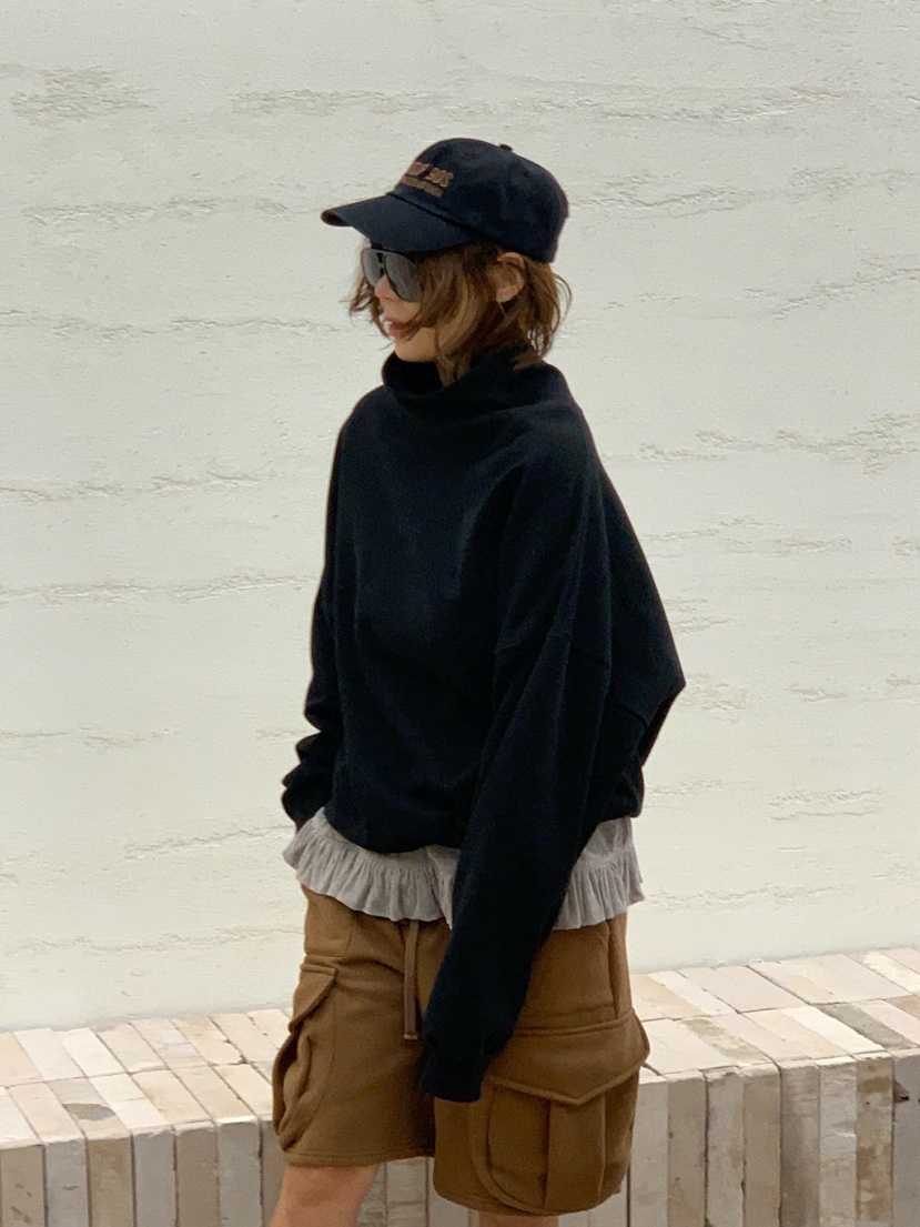 PARIS MATCH東大門㊣代購女士新品時尚休閑25秋冬推薦短褲PARIS MATCH短褲