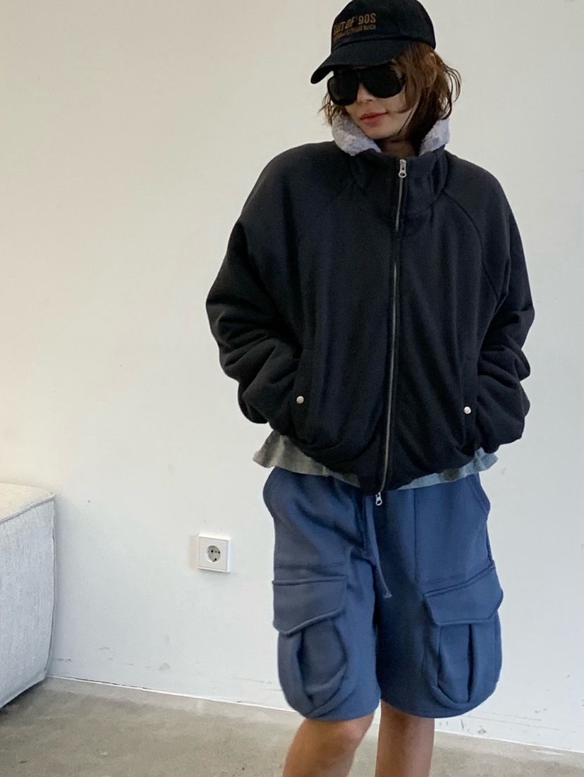 PARIS MATCH東大門㊣代購女士新品時尚休閑25秋冬推薦短褲PARIS MATCH短褲圖色1