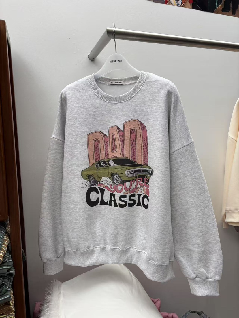 INTHEEND東大門㊣直郵女裝新款熱賣人氣休閑職業時尚真品衛衣INTHEEND衛衣