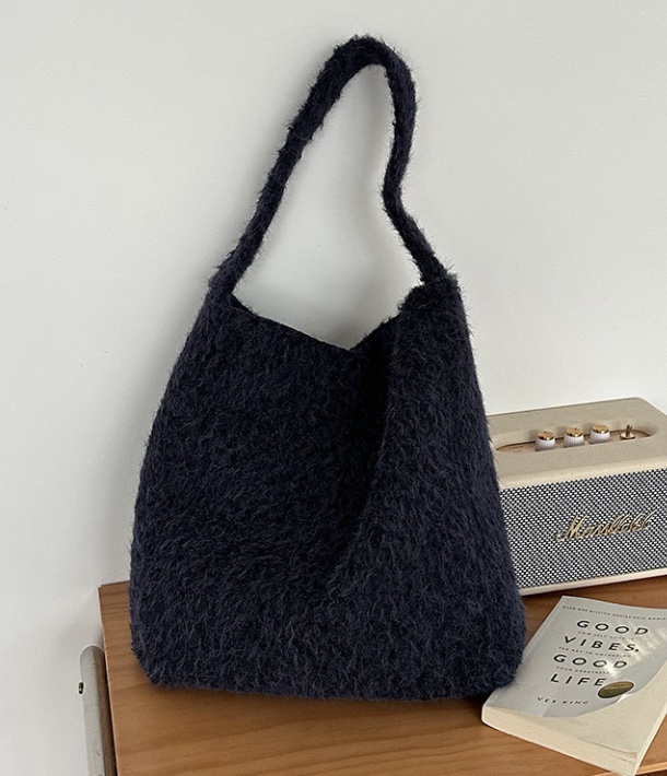 POSH BLUE韓國代購㊣女士新品推薦真品職業單肩斜跨包抓絨POSH BLUE單肩/斜跨包圖色3