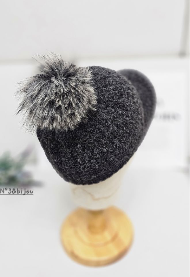 N3韓國直郵㊣女裝新品真品25秋冬休閑熱賣職業人氣帽子浣熊N3帽子