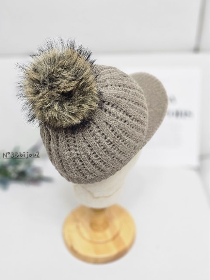 N3韓國直郵㊣女裝新品真品25秋冬休閑熱賣職業人氣帽子浣熊N3帽子