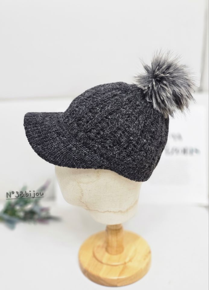 N3韓國直郵㊣女裝新品真品25秋冬休閑熱賣職業人氣帽子浣熊N3帽子圖色4