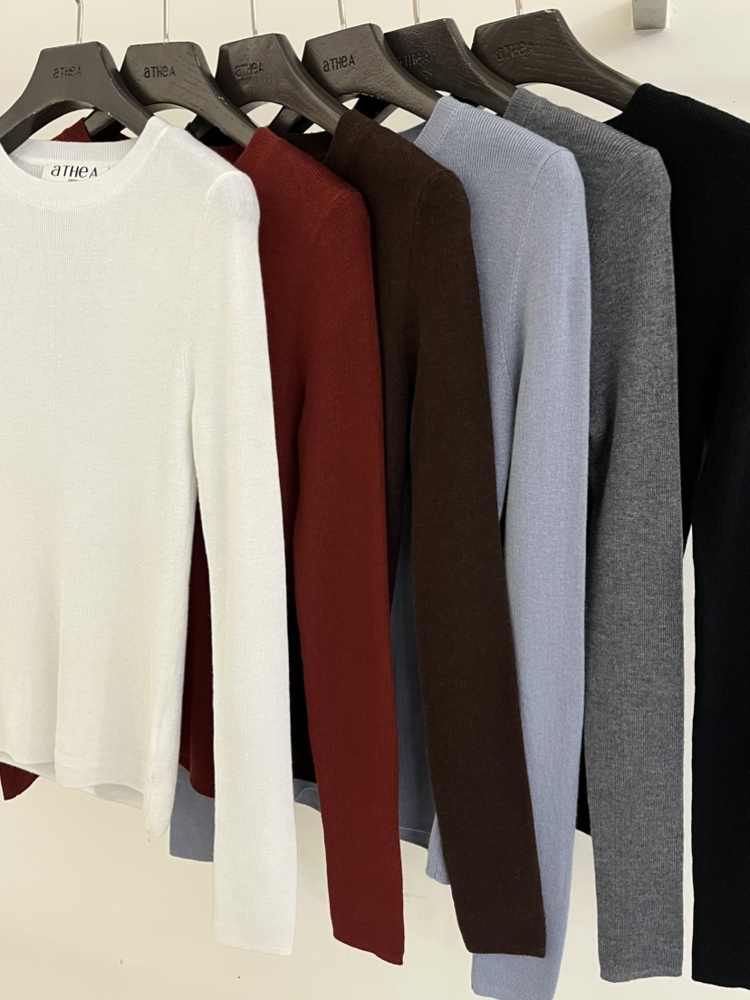 ATHEA東大門㊣直郵女士新品熱賣真品時尚職業人氣25秋冬針織衫ATHEA針織衫