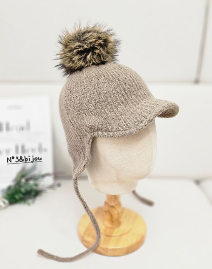 N3東大門㊣代購女裝新款25秋冬時尚職業推薦人氣熱賣帽子浣熊N3帽子圖色5