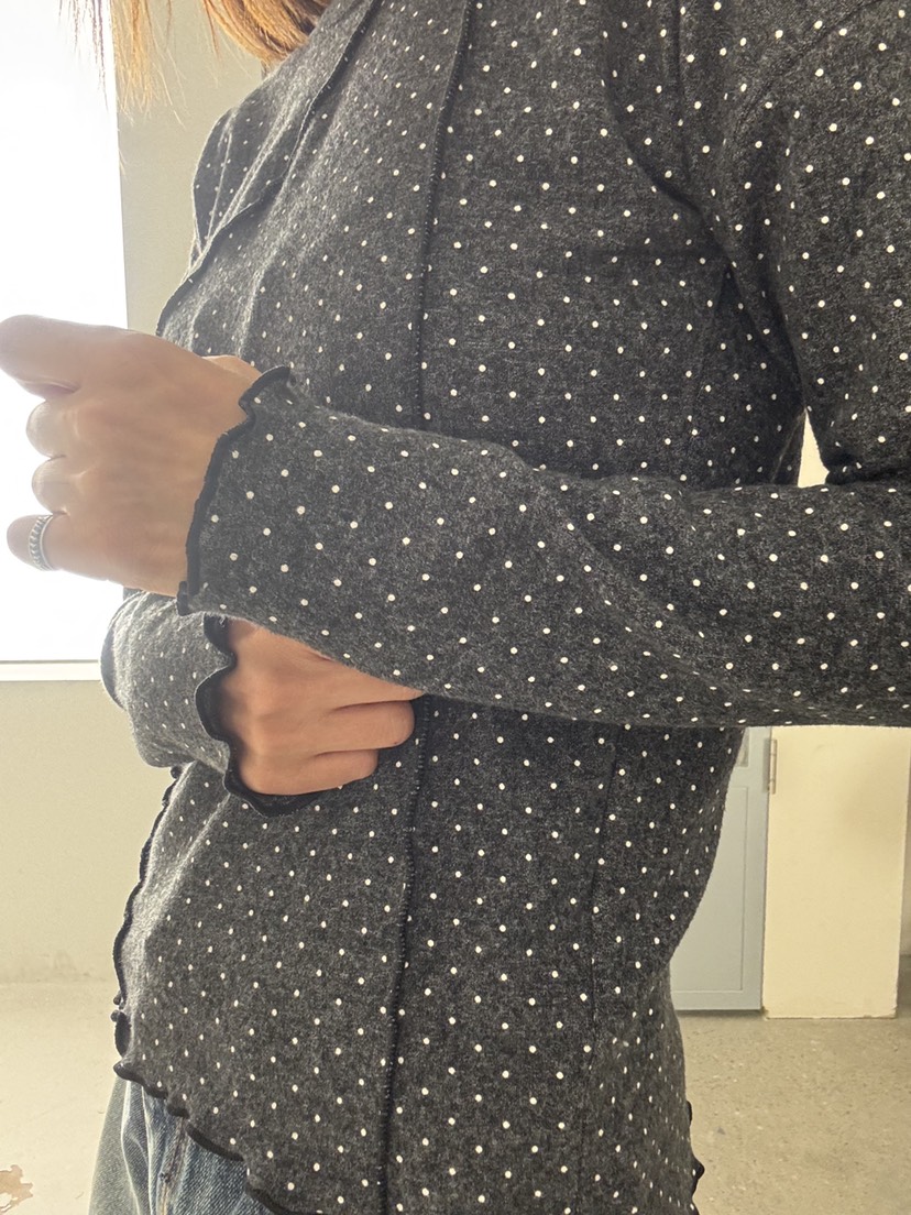 FRANC—L東大門㊣直郵女士新品25秋冬人氣推薦職業時尚長袖T恤FRANC長袖T恤