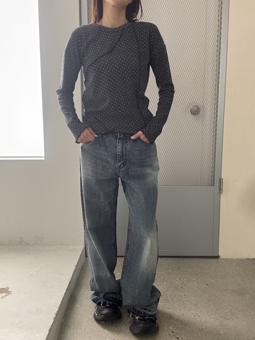 FRANC—L東大門㊣直郵女士新品25秋冬人氣推薦職業時尚長袖T恤FRANC長袖T恤