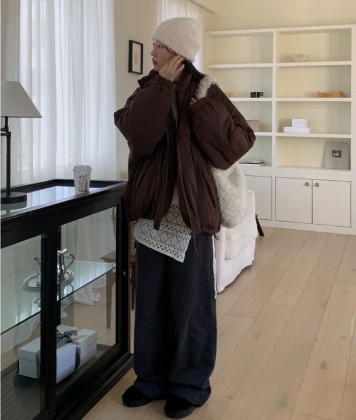 LIVE FOREVER東大門㊣直郵女裝新款職業推薦25秋冬短裙花朵LIVE FOR_EVER短裙