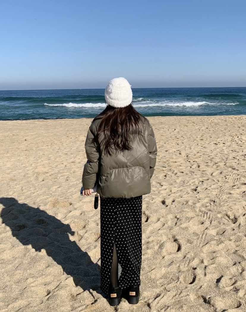 EOMPIT東大門㊣直郵女裝新款25秋冬推薦時尚職業休閑人氣長裙EOMPIT長裙