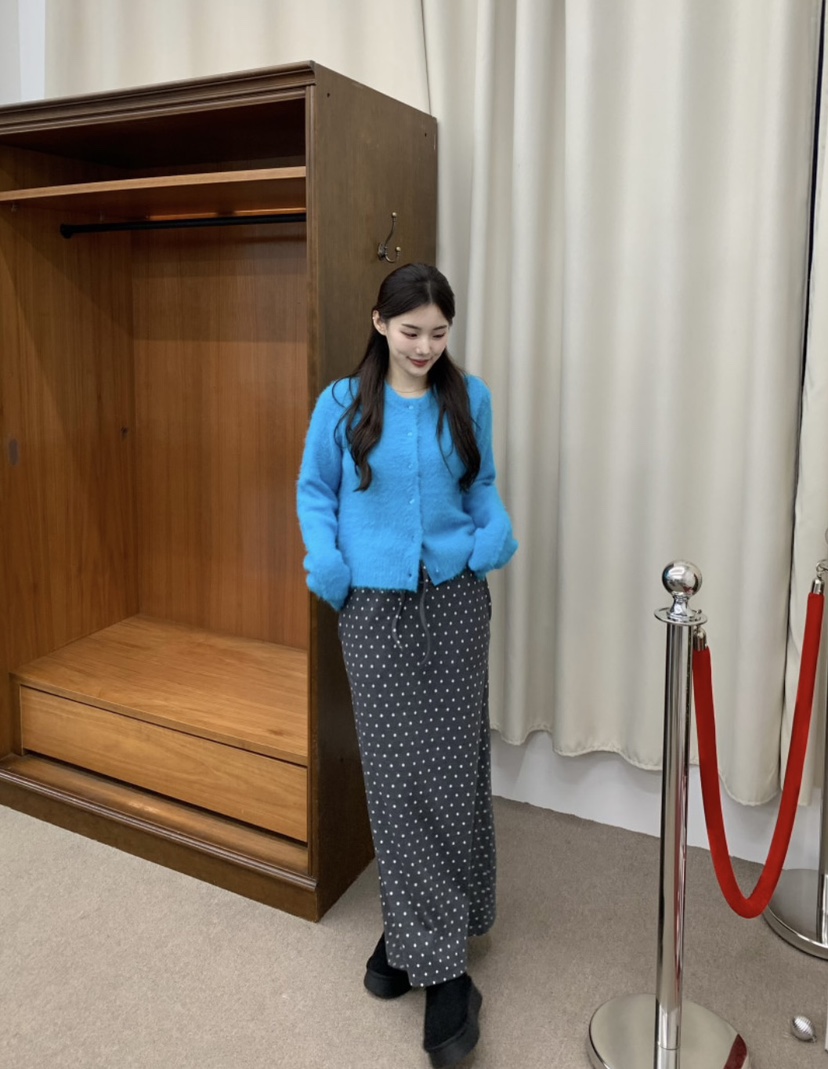 EOMPIT東大門㊣直郵女裝新款25秋冬推薦時尚職業休閑人氣長裙EOMPIT長裙圖色2