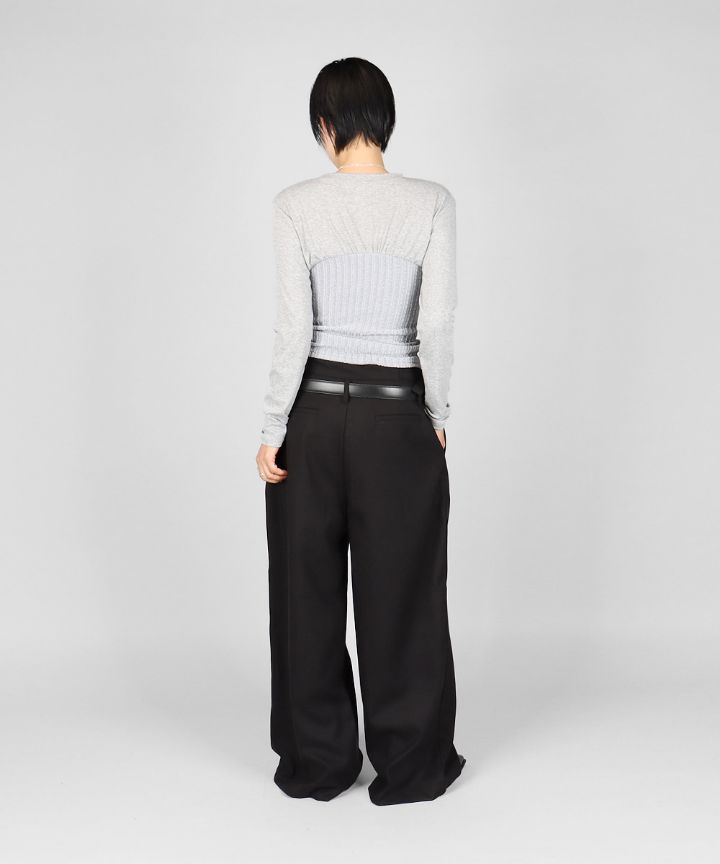 LIVE FOREVER東大門㊣直郵女士新品時尚職業25秋冬長袖T恤LIVE FOR_EVER長袖T恤