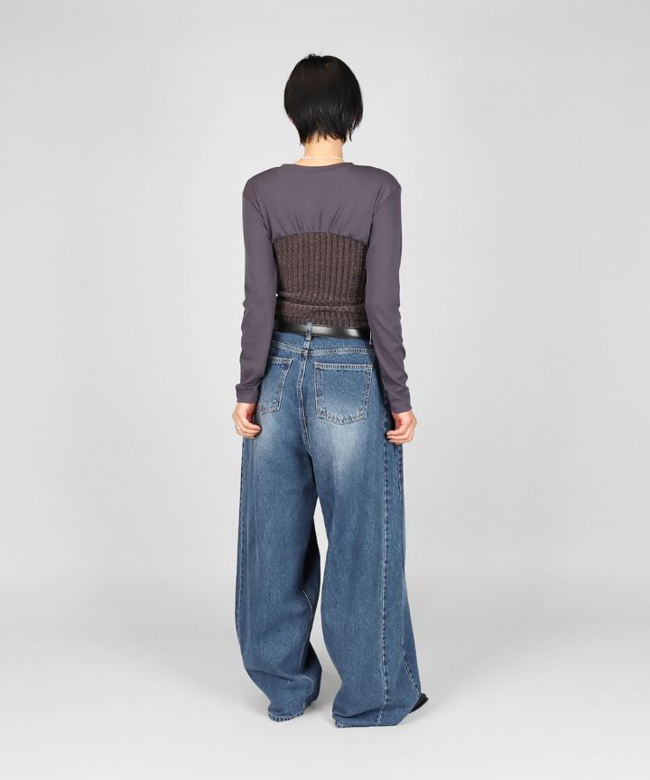 LIVE FOREVER東大門㊣直郵女士新品時尚職業25秋冬長袖T恤LIVE FOR_EVER長袖T恤