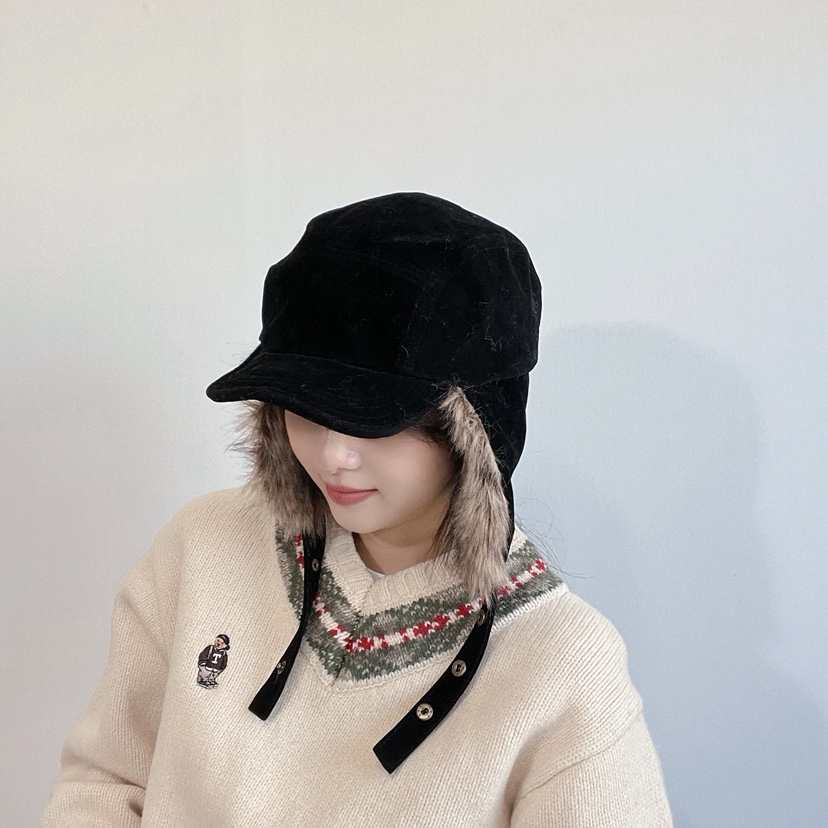 LOVELY HAT韓國代購㊣女裝新品熱賣休閑推薦25秋冬時尚帽子LOVELY HAT帽子