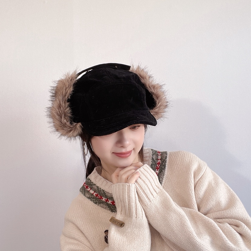 LOVELY HAT韓國代購㊣女裝新品熱賣休閑推薦25秋冬時尚帽子LOVELY HAT帽子