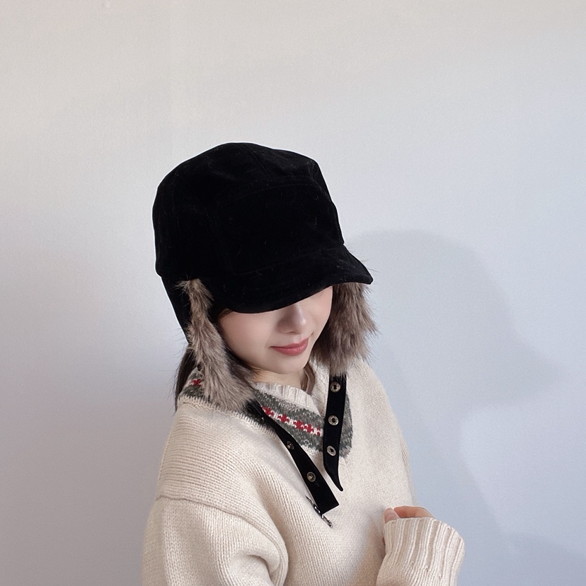 LOVELY HAT韓國代購㊣女裝新品熱賣休閑推薦25秋冬時尚帽子LOVELY HAT帽子圖色2