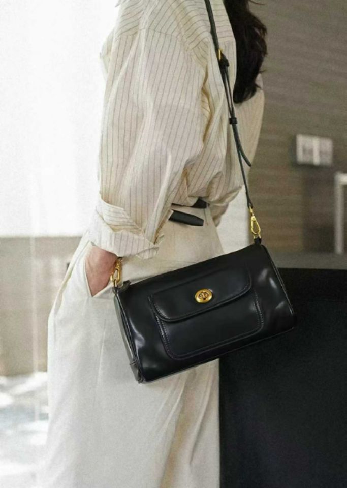 TROUVAILLE東大門㊣實拍女裝新品熱賣真品推薦單肩斜跨包牛皮TROUVAILLE單肩/斜跨包