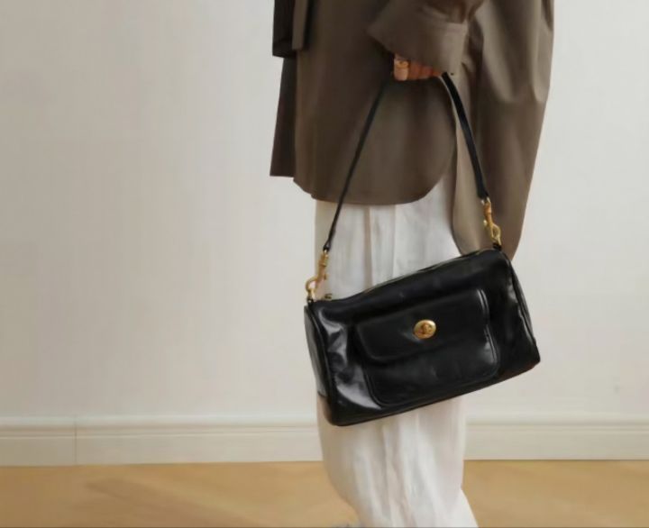 TROUVAILLE東大門㊣實拍女裝新品熱賣真品推薦單肩斜跨包牛皮TROUVAILLE單肩/斜跨包