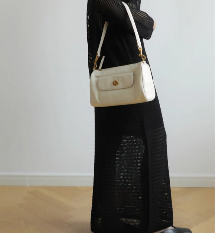 TROUVAILLE東大門㊣實拍女裝新品熱賣真品推薦單肩斜跨包牛皮TROUVAILLE單肩/斜跨包