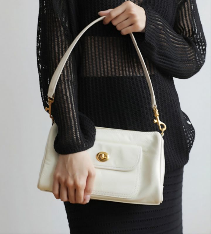 TROUVAILLE東大門㊣實拍女裝新品熱賣真品推薦單肩斜跨包牛皮TROUVAILLE單肩/斜跨包