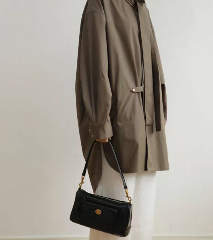 TROUVAILLE東大門㊣實拍女裝新品熱賣真品推薦單肩斜跨包牛皮TROUVAILLE單肩/斜跨包