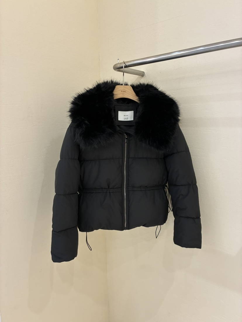 MUSE-P韓國直郵㊣女裝新品時尚25秋冬人氣推薦短款棉服兔子MUSE-P短款棉服圖色1