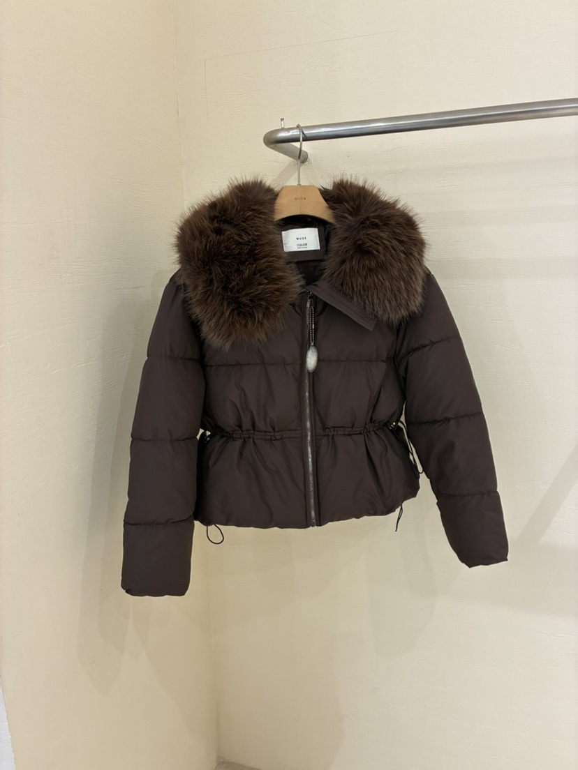 MUSE-P韓國直郵㊣女裝新品時尚25秋冬人氣推薦短款棉服兔子MUSE-P短款棉服圖色2