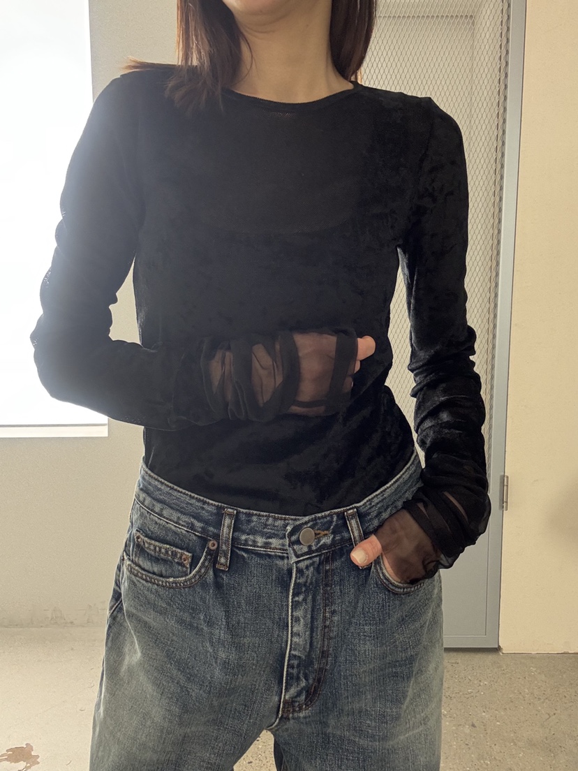 FRANC—L韓國直郵㊣女士新款時尚推薦熱賣職業真品25秋冬長袖T恤FRANC長袖T恤圖色2