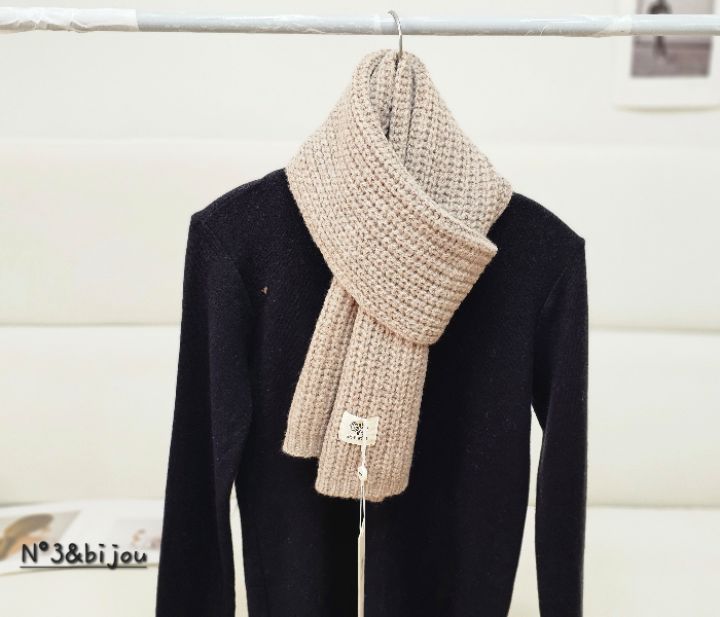 N3韓國代購㊣女士新款25秋冬職業人氣推薦休閑真品圍巾披肩N3圍巾/披肩