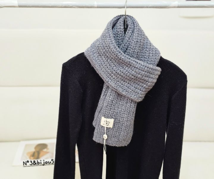 N3韓國代購㊣女士新款25秋冬職業人氣推薦休閑真品圍巾披肩N3圍巾/披肩