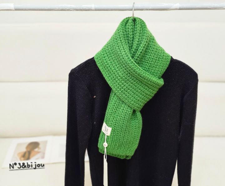 N3韓國代購㊣女士新款25秋冬職業人氣推薦休閑真品圍巾披肩N3圍巾/披肩