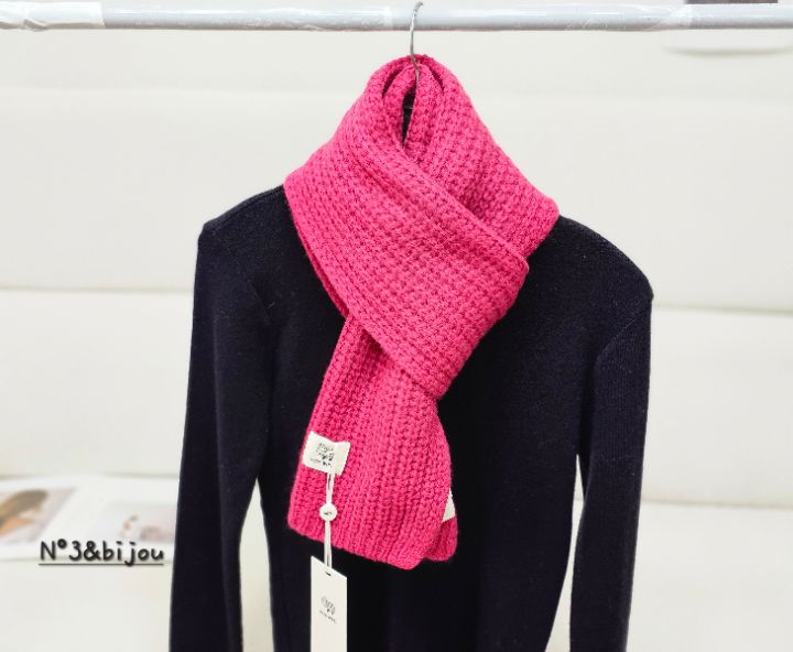 N3韓國代購㊣女士新款25秋冬職業人氣推薦休閑真品圍巾披肩N3圍巾/披肩