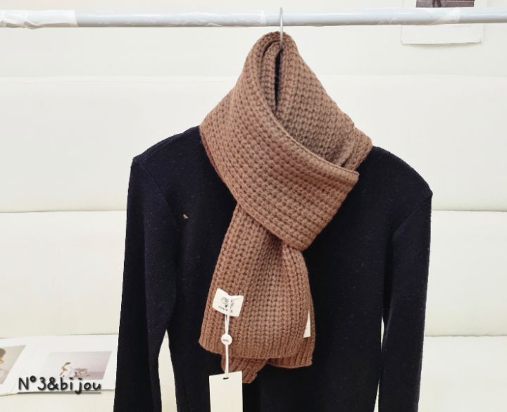 N3韓國代購㊣女士新款25秋冬職業人氣推薦休閑真品圍巾披肩N3圍巾/披肩