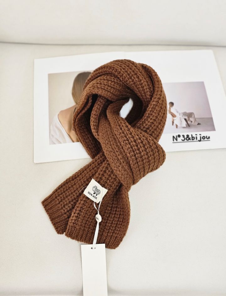 N3韓國代購㊣女士新款25秋冬職業人氣推薦休閑真品圍巾披肩N3圍巾/披肩圖色7