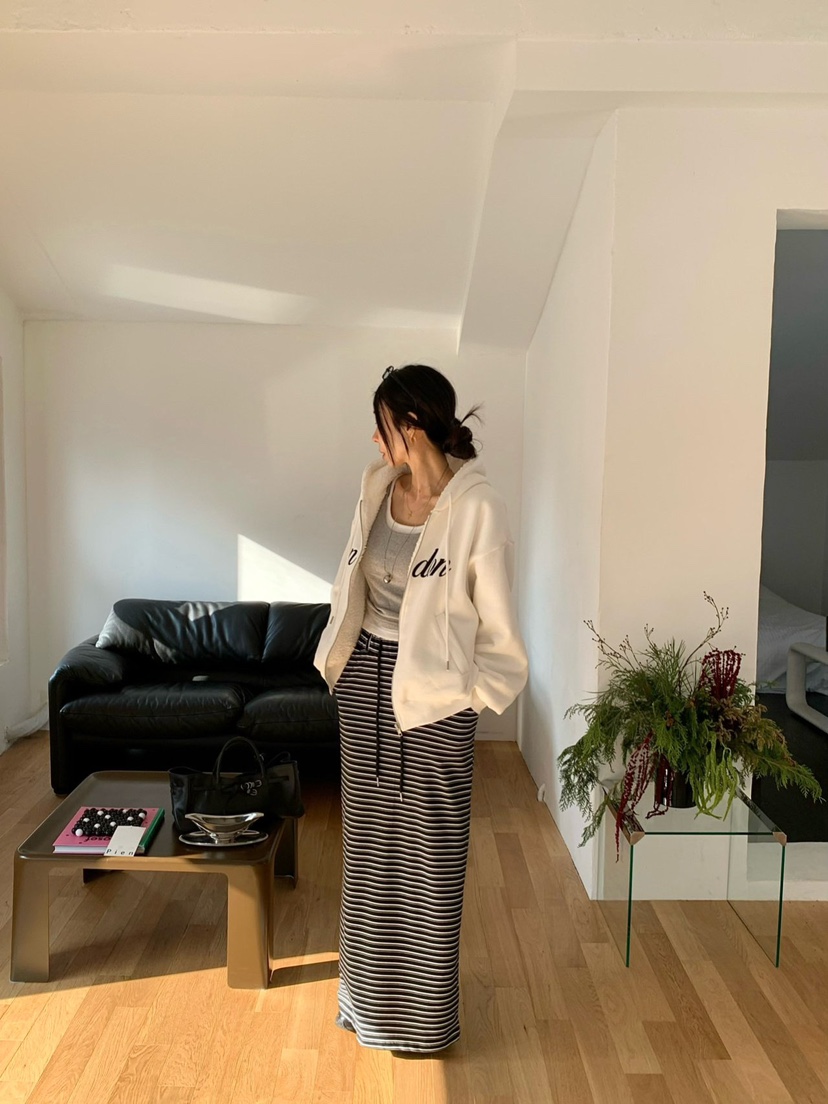 REVE CITE-L韓國代購㊣女士新品推薦人氣時尚職業休閑長裙REVE CITE-L長裙