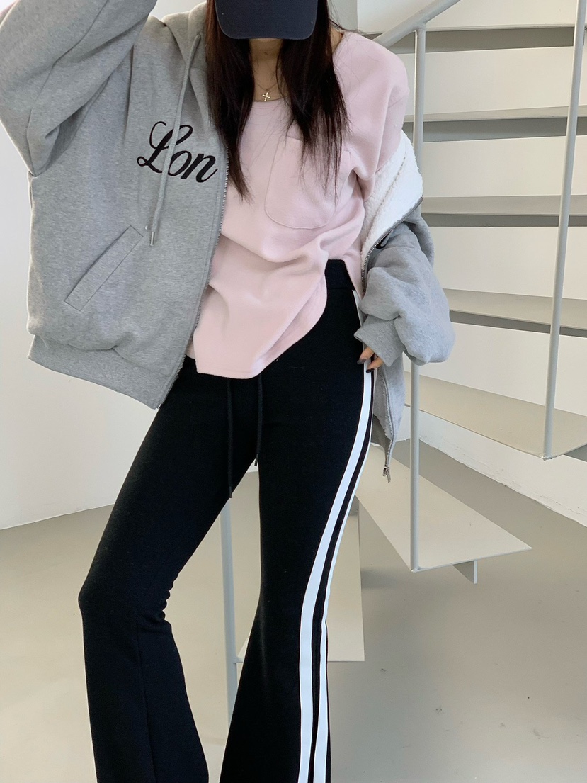 REVE CITE-L韓國代購㊣女裝新品職業推薦時尚T恤口袋抓絨REVE CITE-LT恤