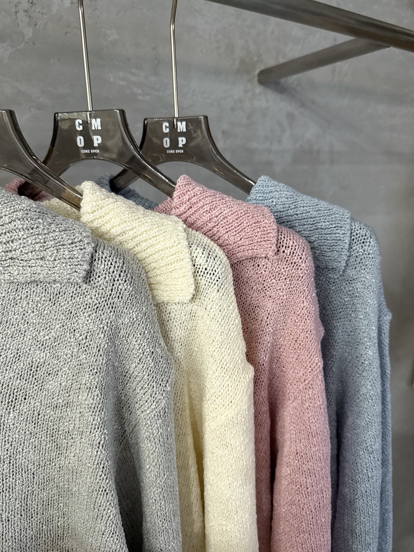 COME OPEN韓國代購㊣女裝新品真品休閑推薦時尚職業針織衫COMP-(COME OPEN)針織衫