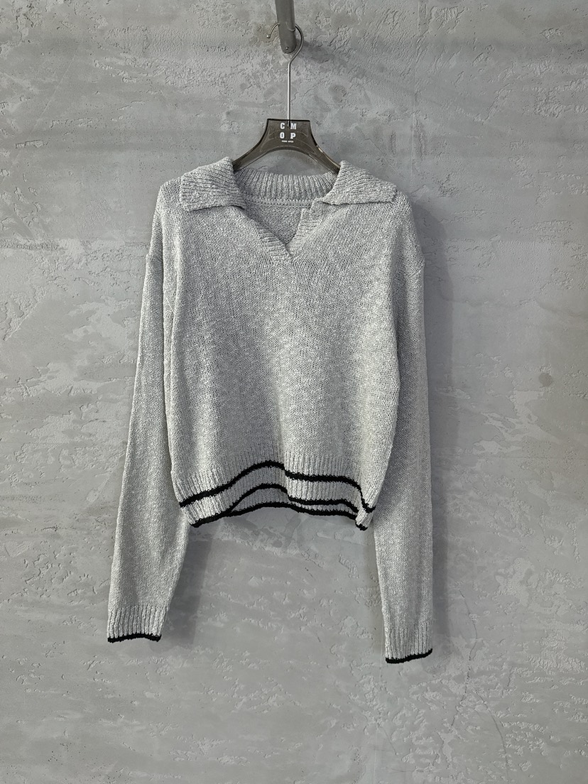 COME OPEN韓國代購㊣女裝新品真品休閑推薦時尚職業針織衫COMP-(COME OPEN)針織衫圖色1