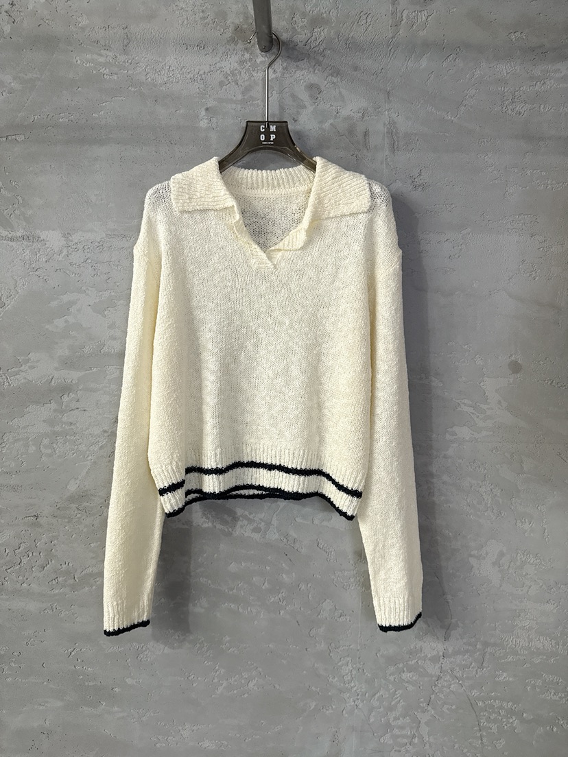 COME OPEN韓國代購㊣女裝新品真品休閑推薦時尚職業針織衫COMP-(COME OPEN)針織衫圖色2