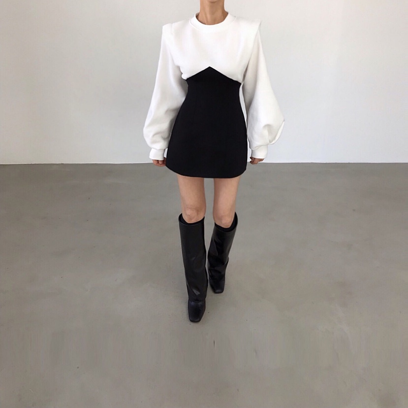 2TWO MOON韓國直郵㊣女裝新款熱賣人氣真品時尚推薦連衣裙2TWO MOON連衣裙