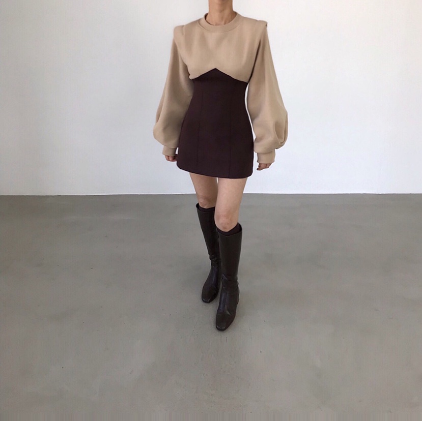 2TWO MOON韓國直郵㊣女裝新款熱賣人氣真品時尚推薦連衣裙2TWO MOON連衣裙