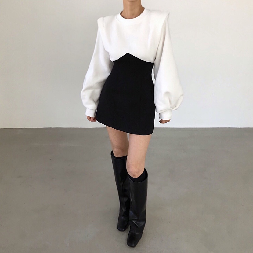 2TWO MOON韓國直郵㊣女裝新款熱賣人氣真品時尚推薦連衣裙2TWO MOON連衣裙圖色2