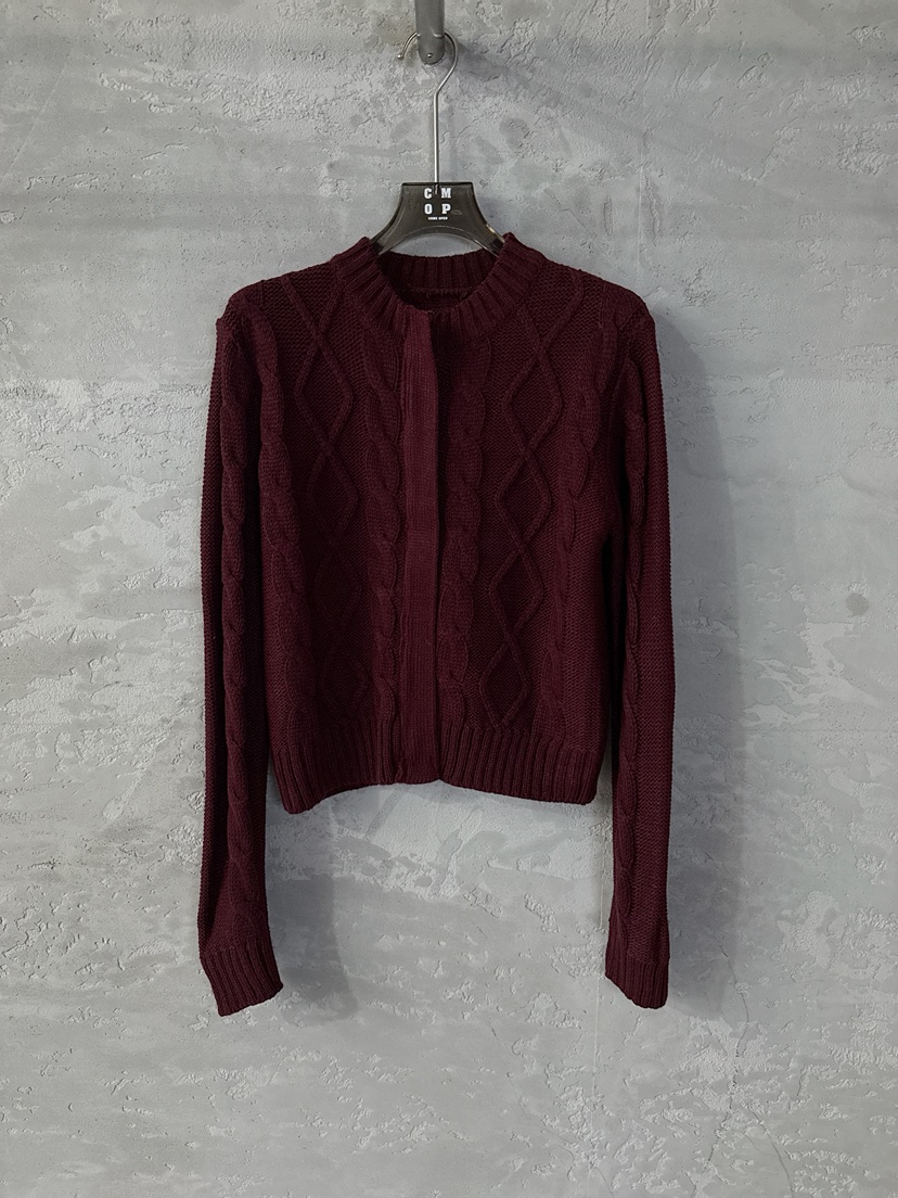 COME OPEN韓國直郵㊣女裝新品休閑人氣真品針織衫拉鏈開衫COMP-(COME OPEN)針織衫圖色3