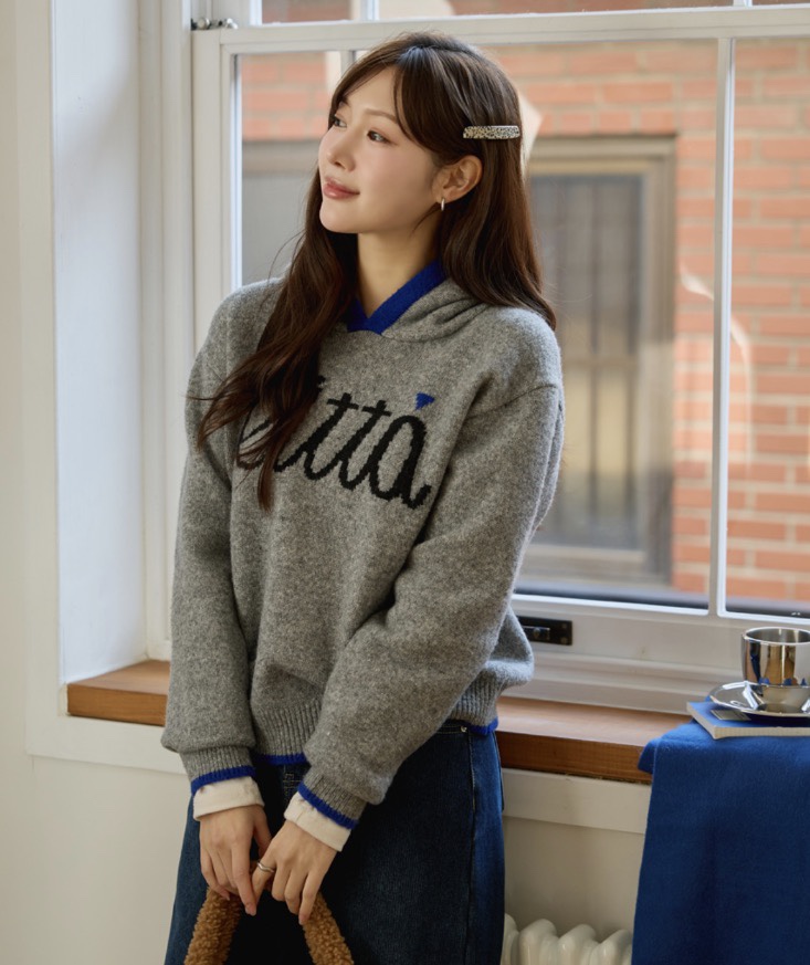 I BLLE東大門㊣代購女裝新款熱賣25秋冬真品休閑時尚針織衫I BLLE針織衫