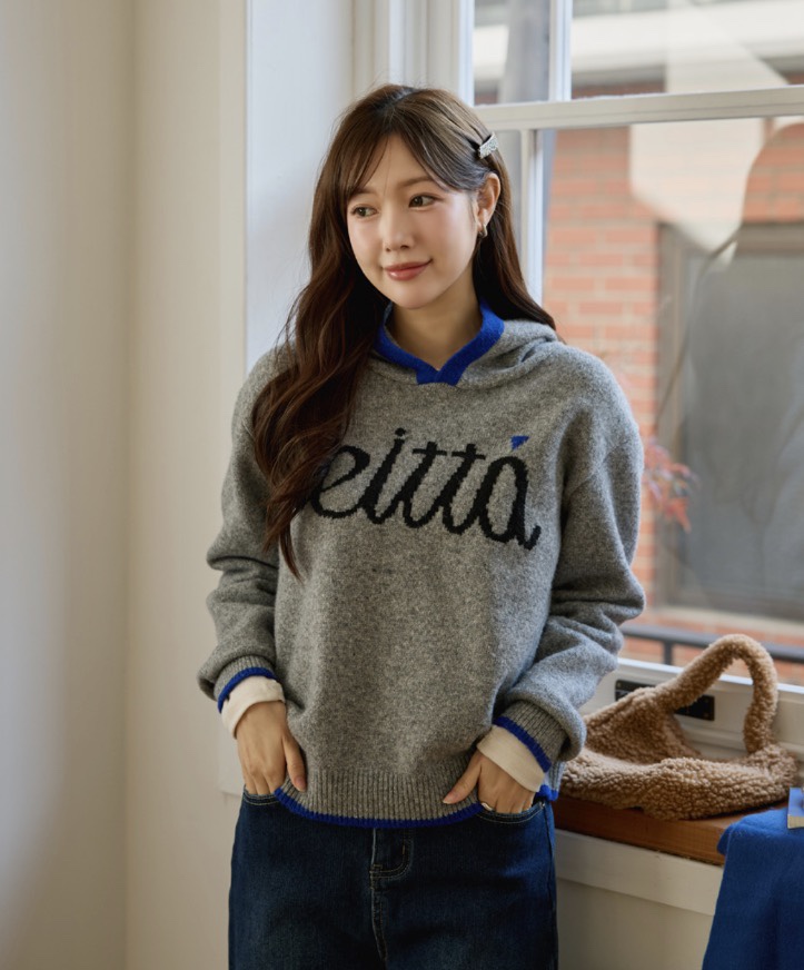 I BLLE東大門㊣代購女裝新款熱賣25秋冬真品休閑時尚針織衫I BLLE針織衫