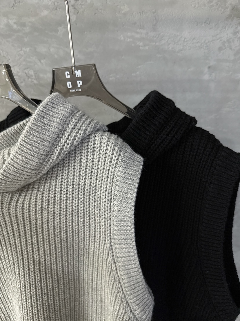 COME OPEN東大門㊣代購女裝新款休閑推薦25秋冬吊帶背心連帽COMP-(COME OPEN)吊帶/背心