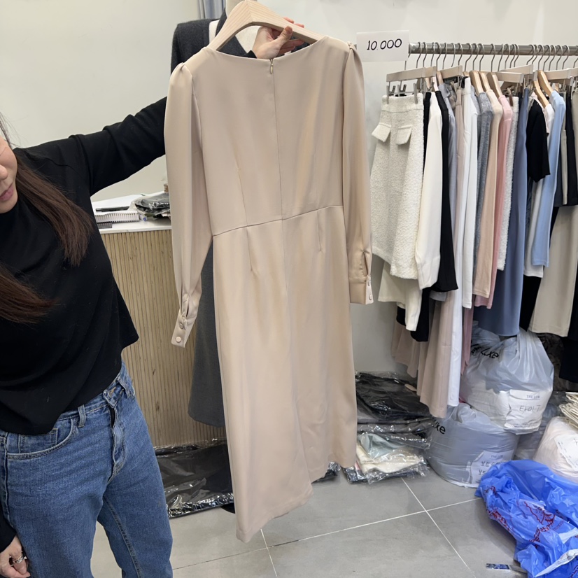 THE LOW東大門㊣直郵女士新款熱賣真品時尚推薦休閑連衣裙THE LOW連衣裙