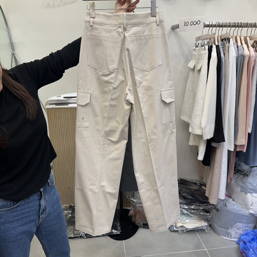 THE LOW東大門㊣代購女裝新品真品25秋冬熱賣時尚休閑休閑褲THE LOW休閑褲